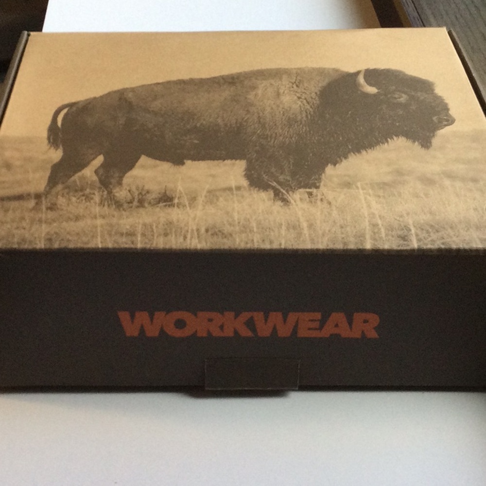Patagonia Wild Idea Workwear Boots. Size 11.
Buffalo Hide.